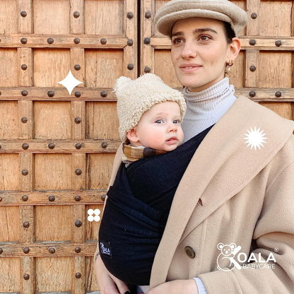 KOALA BABYCARE nosiaca šatka pre dieťa 2v1