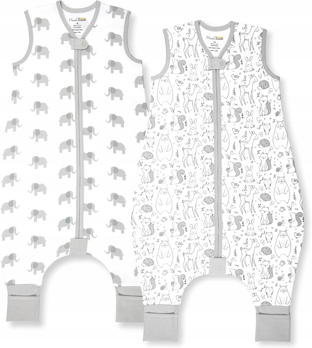 MAMA CHEETAH spací vak 0,5TOG x2 0–6 mesiacov