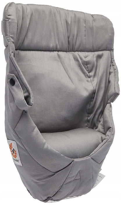 ERGOBABY wkładka do nosidełka Easy Snug szara, ergonomiczne wsparcie dla noworodka, niemal idealny stan