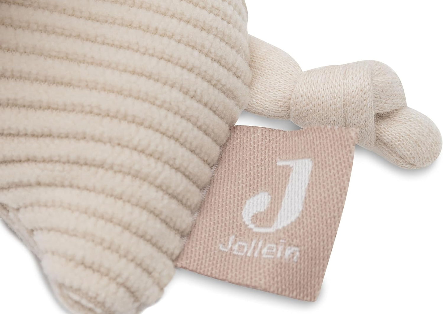 JOLLEIN cotton elephant chain toy for a stroller and car seat