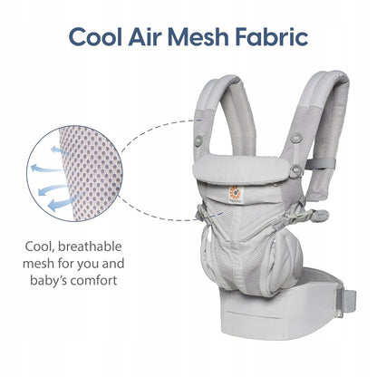 ERGOBABY OMNI 360 COOL AIR MESH ergonomický nosič 3,2-20,4kg