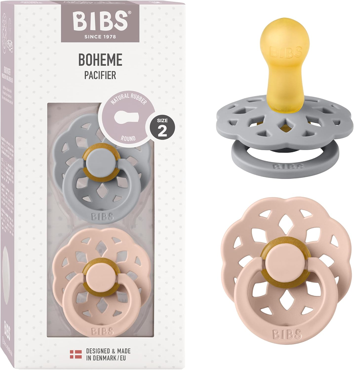 BIBS BOHEME nappar 2-pack 6mån+