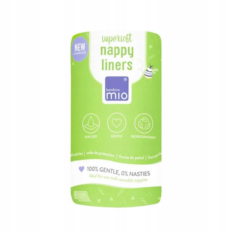 BAMBINO MIO nappy liners bibułki do pieluszek 50