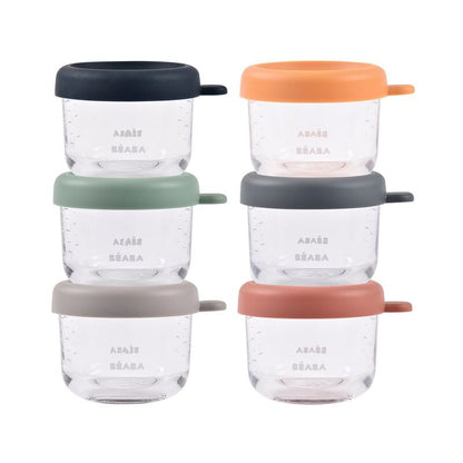 Béaba Sunrise sklenené nádoby na potraviny 150 ml
