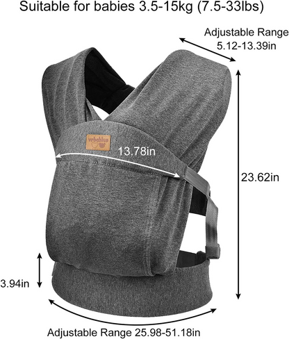 VRBABIES mäkký ergonomický nosič 3 – 15 kg