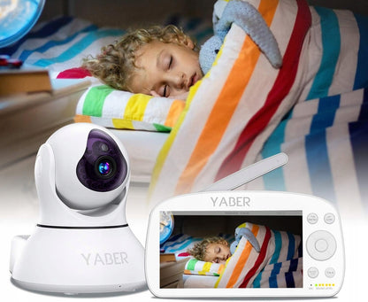 YABER digitálna elektronická pestúnka s diaľkovým ovládaním 5,5" IPS FHD