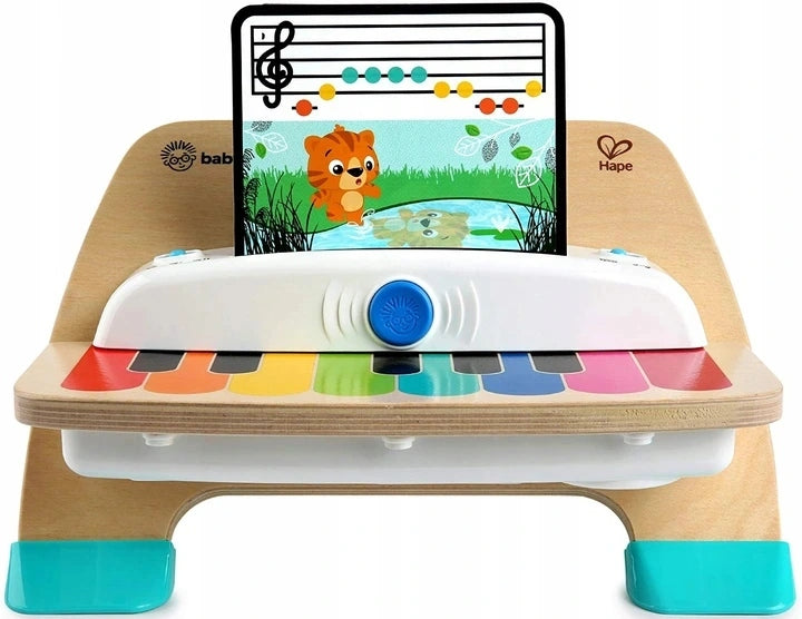 BABY EINSTEIN Hape Magic Touch drewniane pianinko dotykowe 18 x 30 cm
