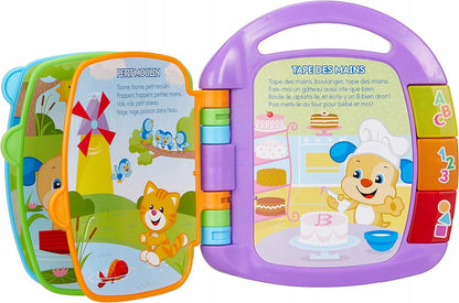 FISHER-PRICE CDH49 elektronická vzdelávacia knižka TALIANSKY JAZYK