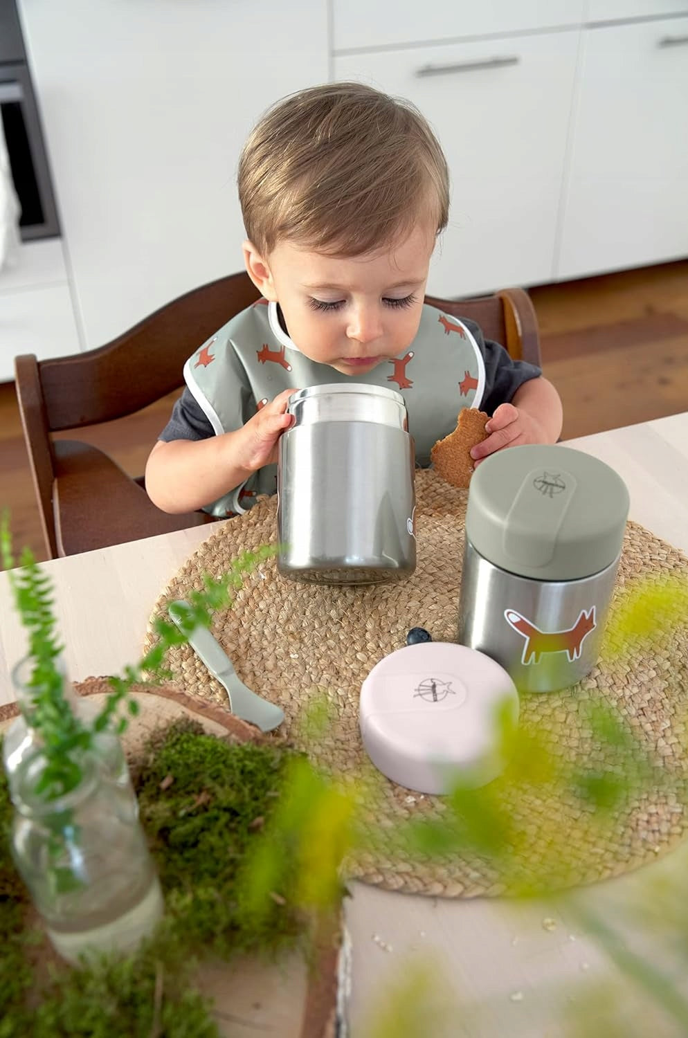 LASSIG Food Jar termonádoba na jedlo z nehrdzavejúcej ocele 315 ml