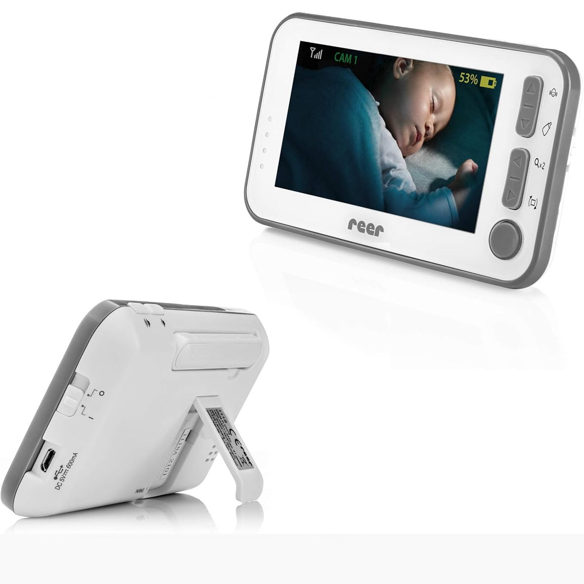 REER BabyCam L digitálna videopestúnka 4,3" TFT FHSS