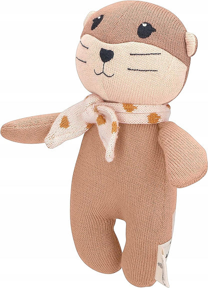 STERNTALER Lontra Otti BRINQUEDO DE PELÚCIA de algodão orgânico 18 cm "N