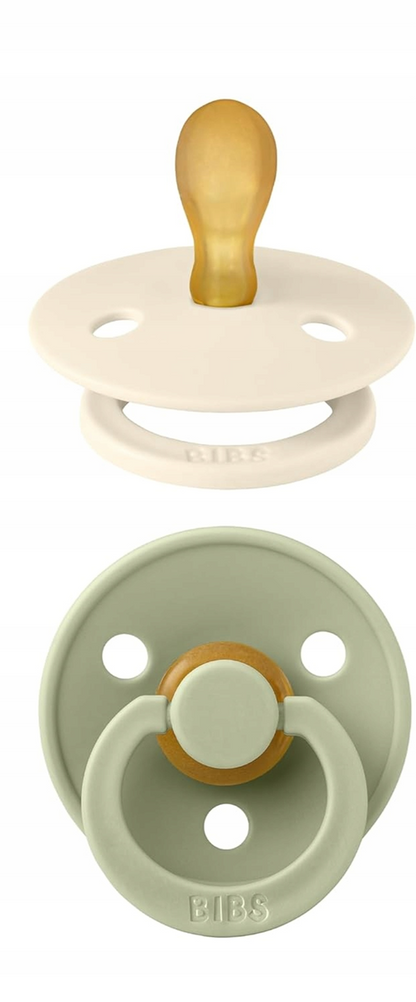 BIBS COLOUR cumlíky 2 ks kaučuk 6–18 mesiacov SYMETRICKÝ