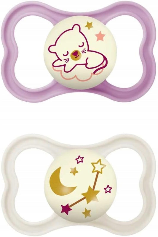 MAM AIR NIGHT succhietto calmante x2 16mesi+