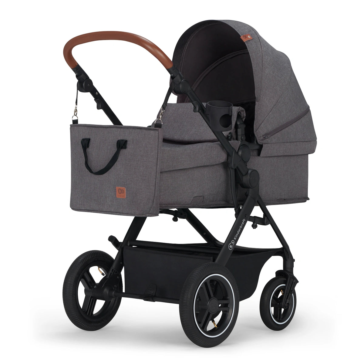 KINDERKRAFT B-TOUR 3v1 multifunkčný kočík do 22kg + autosedačka MINK PRO