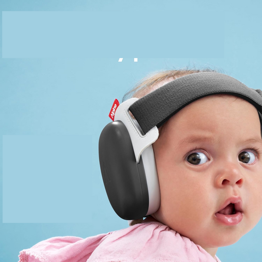ALPINE Muffy Baby gehoorbeschermers voor kinderen 12 m+ 24db + etui