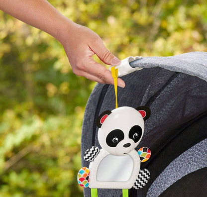 FISHER-PRICE FGH91 závesná hračka s hrkálkou na kočík, autosedačku 37 cm PANDA