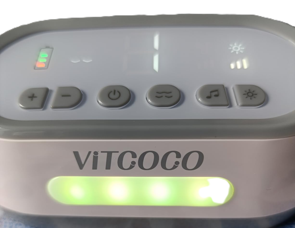 VITCOCO elektrická odsávačka hlienov s nočným svetlom