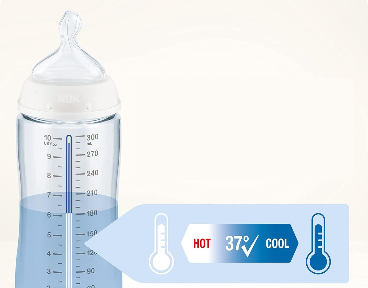 NUK First Choice+ FĽAŠA 150 ml 0–6 m, indikátor teploty