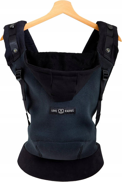 LOVE RADIUS ergonomický nosič s kapucňou HOODIE CARRIER