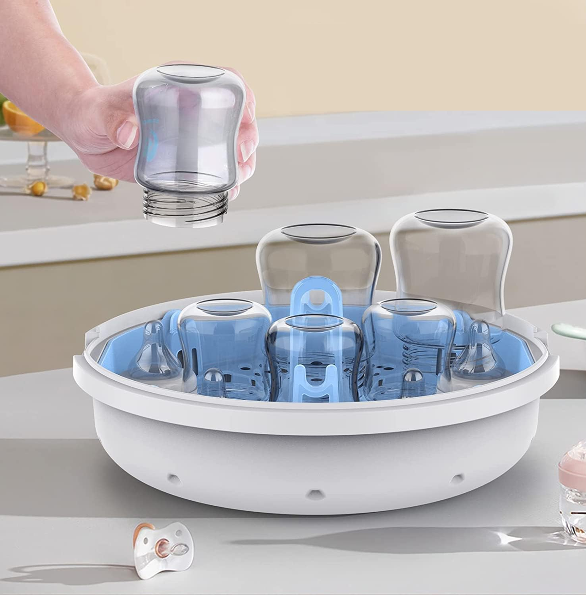 BELLABABY BLA8913 mikrovlnný sterilizátor + klieštiky