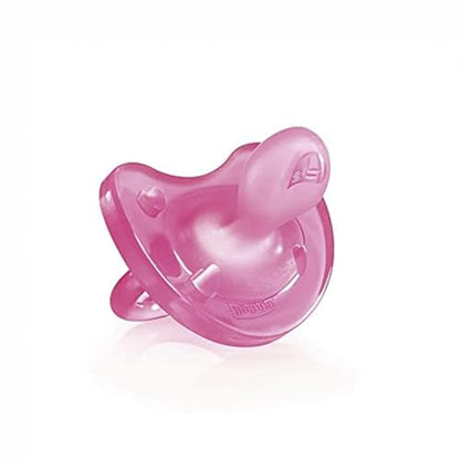 Chicco Physioforma Soft pink silicone pacifier 0-6m