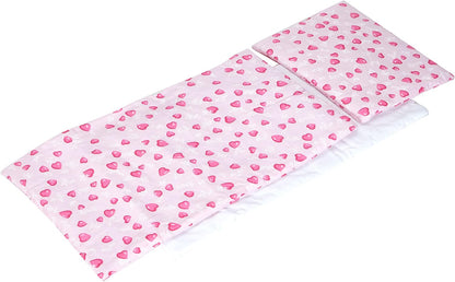 PINOLINO súprava posteľnej bielizne do postieľky pre bábiky 3-dielna 53x25 cm