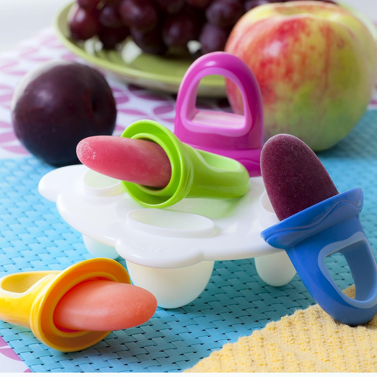 NUBY forma na nanuky v tvare cumlíka 4 kusy + tácka do mrazničky