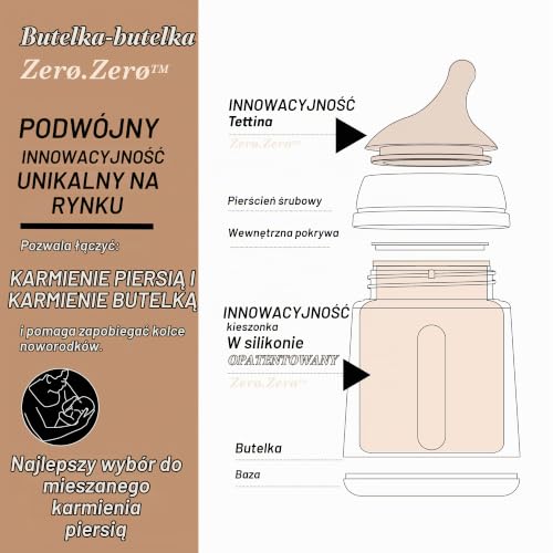 Suavinex Zero Zero anti-colic bottle 180 ml S Light