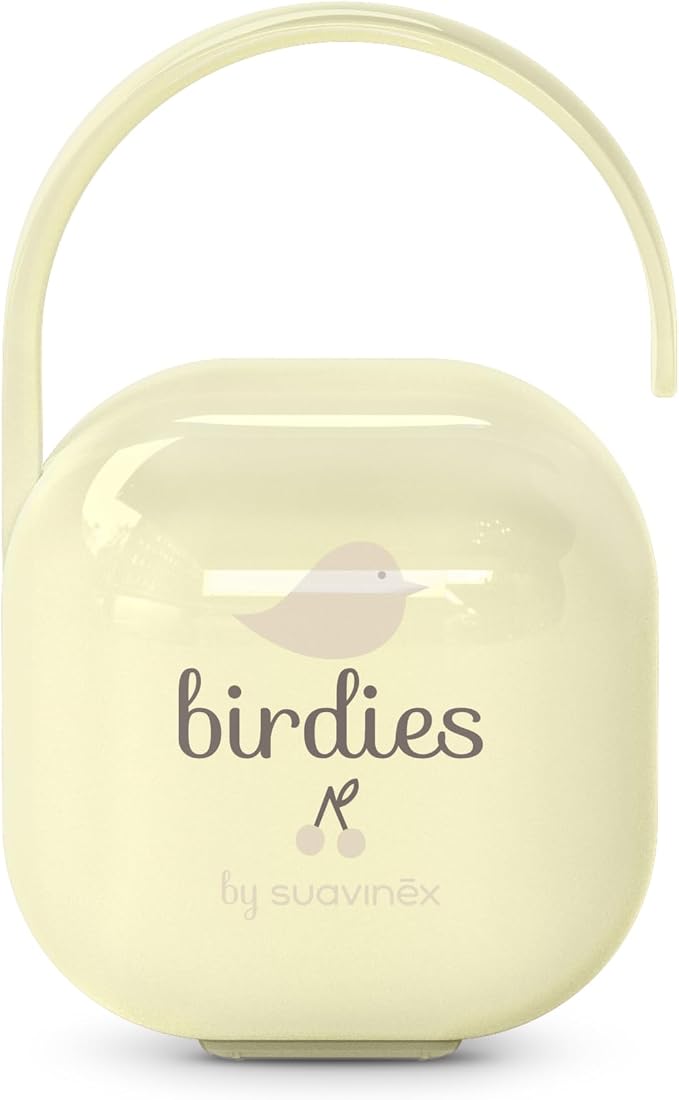 SUAVINEX Birdies case for 2 pacifiers