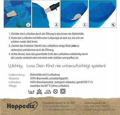 HOPPEDIZ obal na loptu pre deti