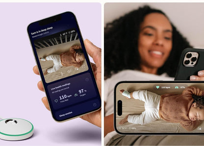 OWLET video pestúnka Cam 2 + ponožky na meranie životných funkcií Dream Sock