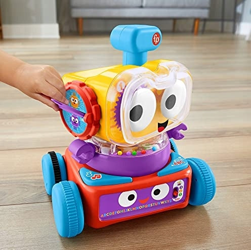 FISHER-PRICE interaktívny robot LINUS j. francúzsky