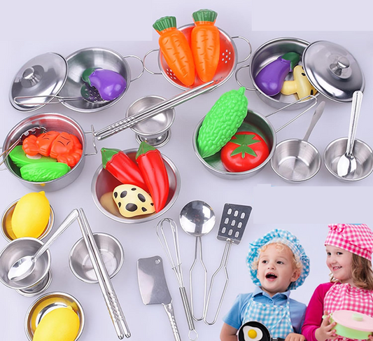 ENPEI mini accessoires de cuisine en acier inoxydable 27 pièces 3 l+