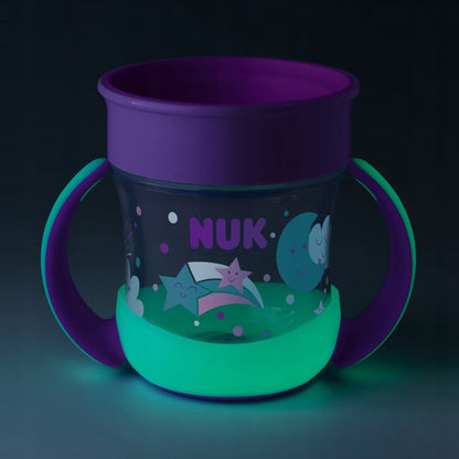 NUK Mini Magic Cup SVETIELKUJÚCI NEKVAPKÁVAJÚCI POHÁR 160 ml
