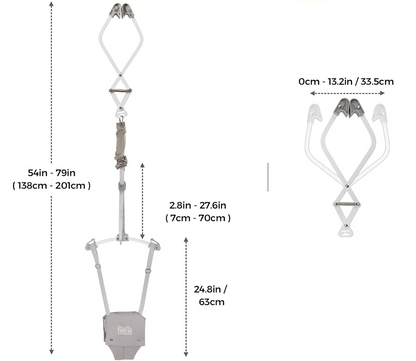 FUNLIO Hop skákadlo do dverí 6 – 24 mesiacov do 18 kg