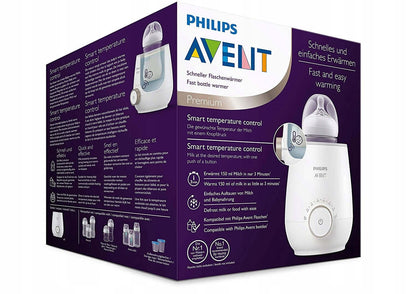 PHILIPS AVENT SCF358/00 podgrzewacz do butelek, biały, inteligentna regulacja temperatury i szybkie podgrzewanie