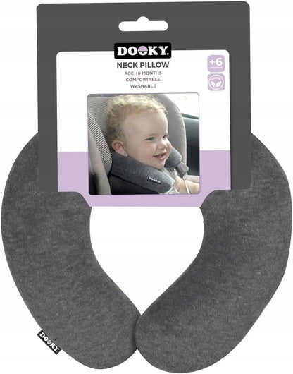 DOOKY vankúš pod krk cestovný záhlavník 6 mesiacov+