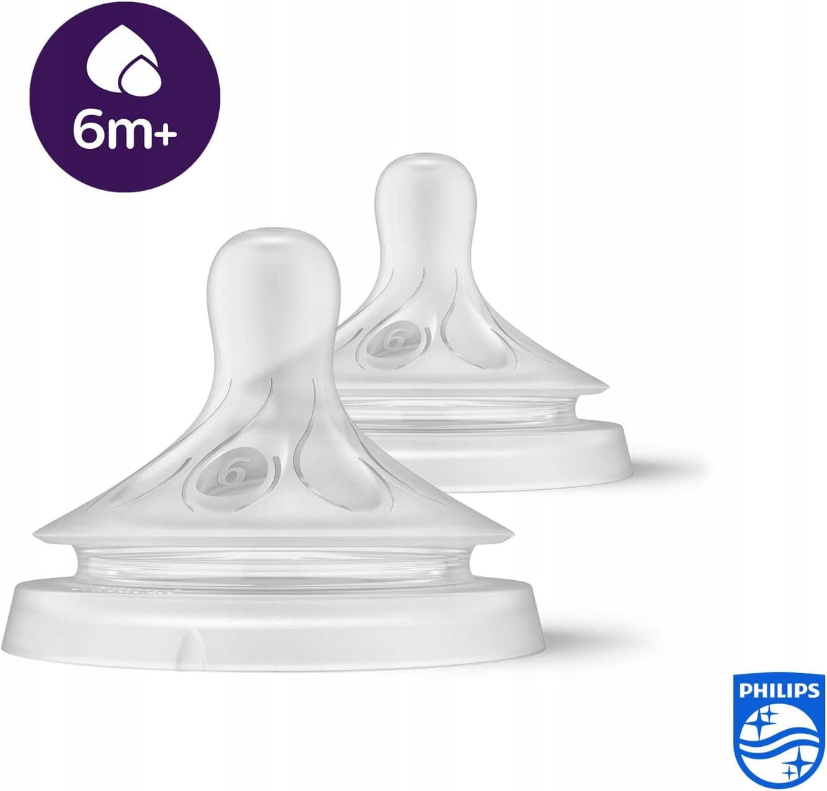 PHILIPS AVENT Natural RESPONSE cumlíky 6m+ x2