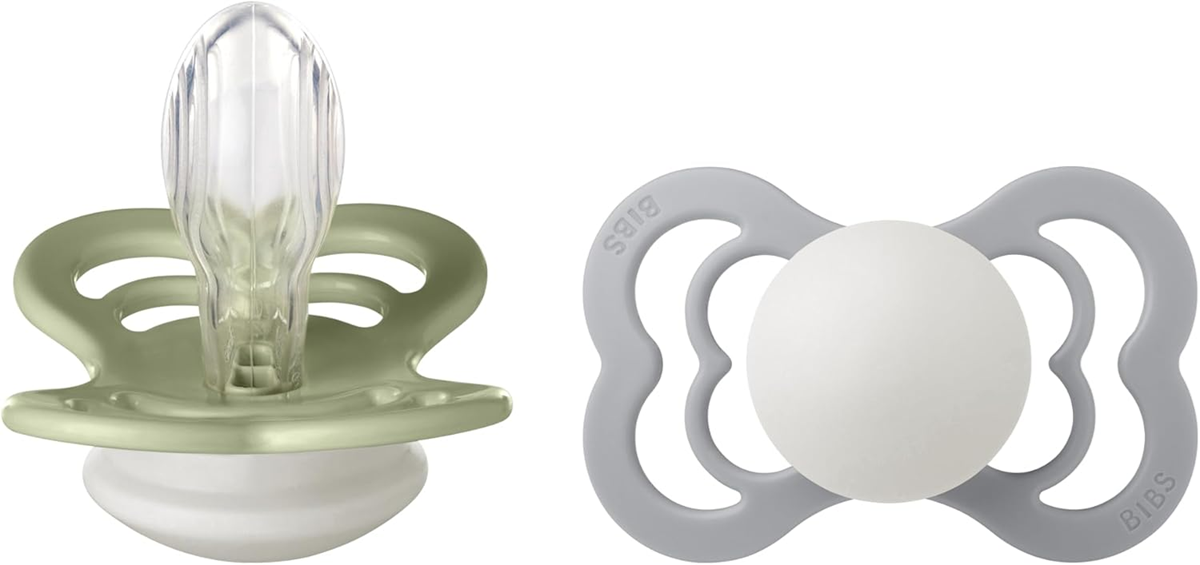 BIBS SUPREME GLOW silikónové cumlíky 6msc+ SYMETRICKÉ