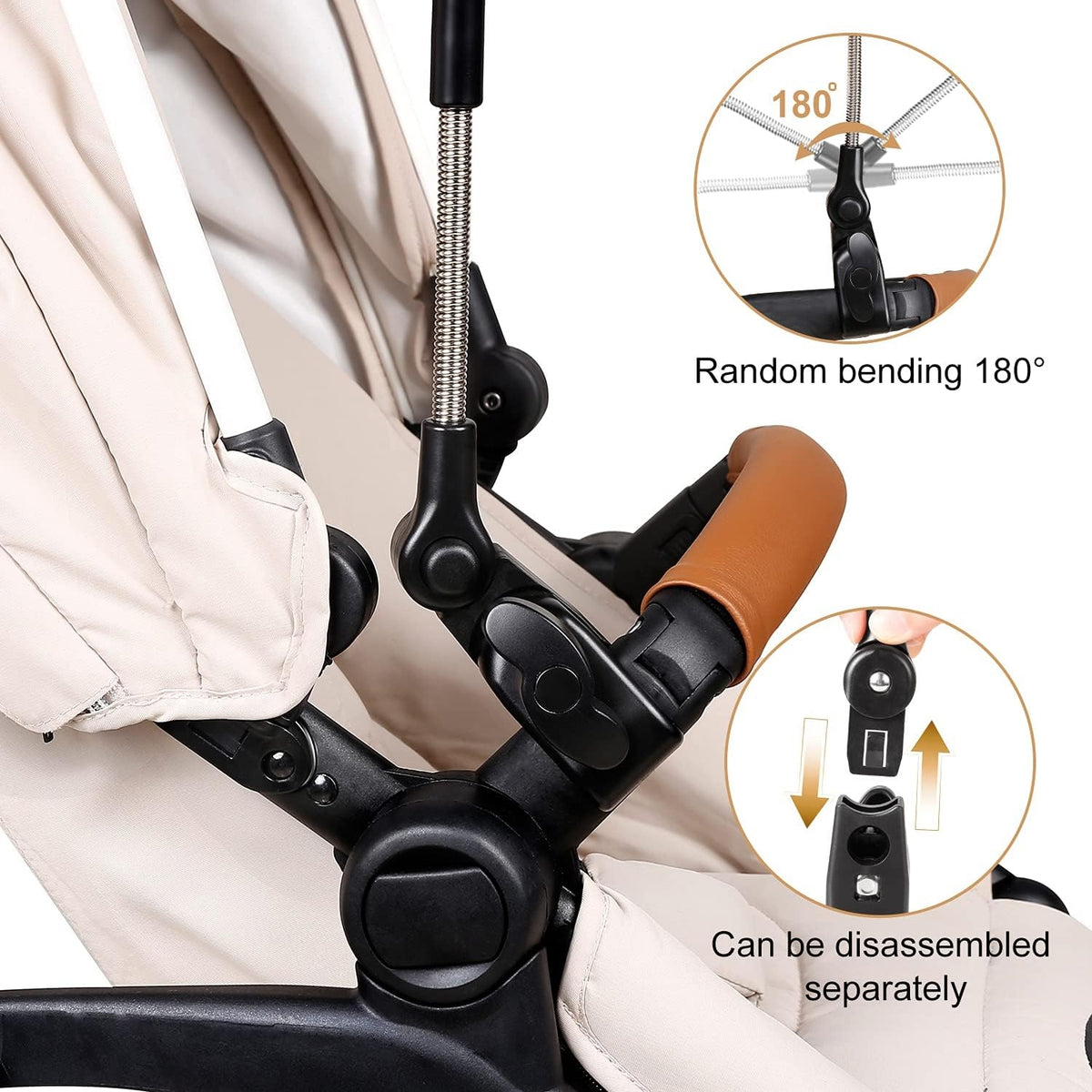 ZJ RIGHTprotective umbrella for pushchaircolour black and silverdiameter 74 cmheight 73 cmweight 500