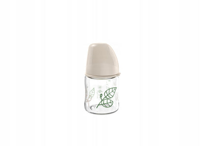 NIP Cherry Green sklenená fľaša 120 ml 0+ latexový cumlík S