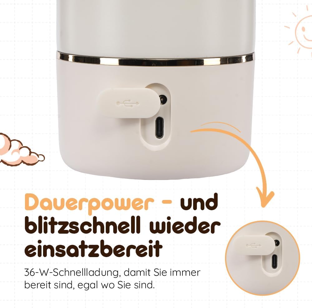 BEBELUX BebeWarm podgrzewacz PODRÓŻNY USB 3'