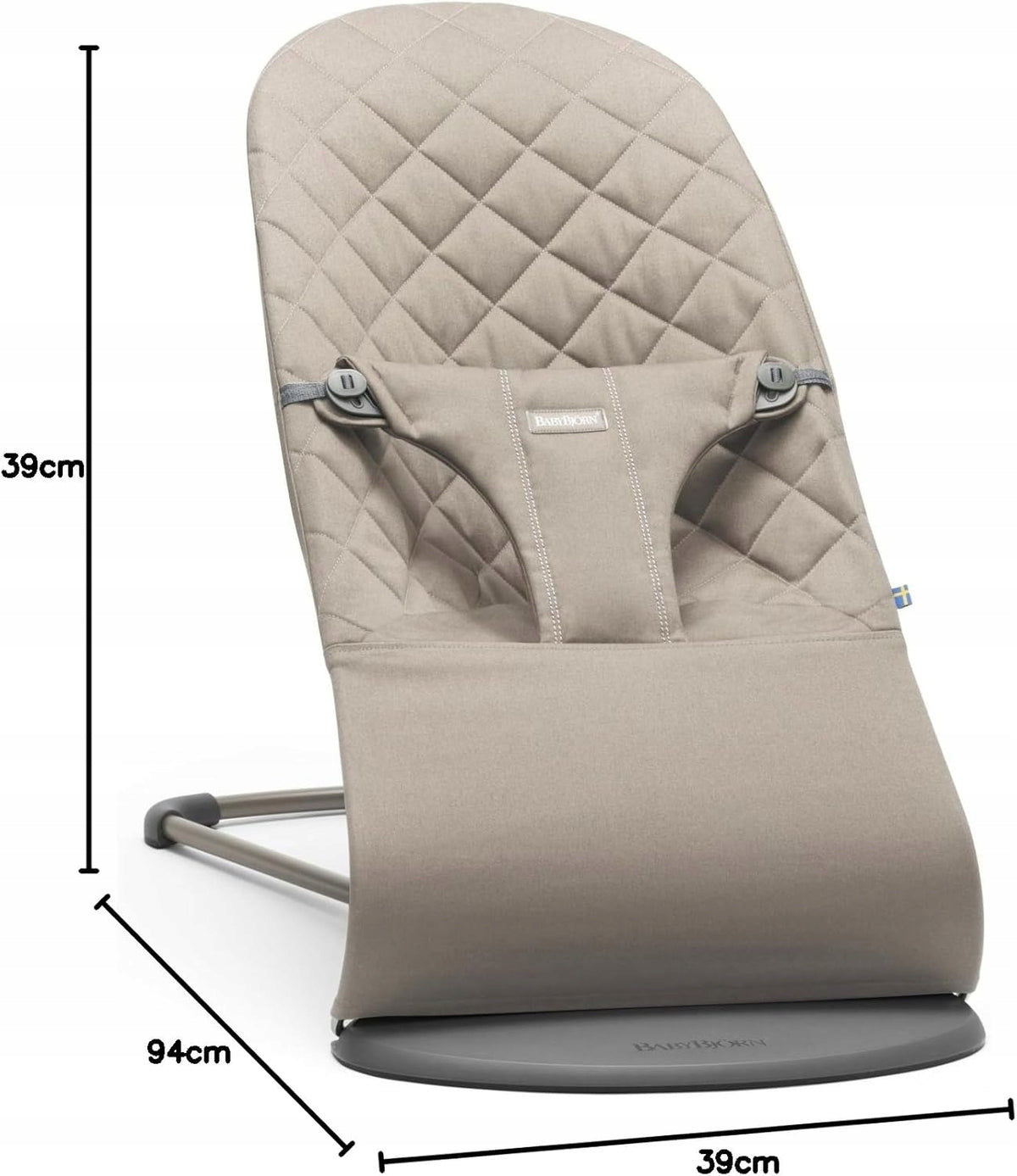BABYBJORN ležadlo-hojdačka do 13 kg, SIEŤOVINA