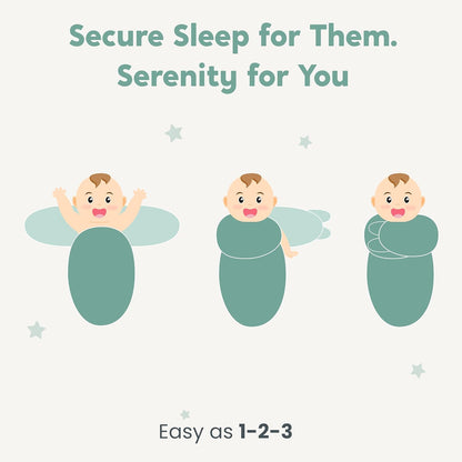 CUDDLEBUG zavinovačka pre bábätká x3 0–3 mes. 1TOG