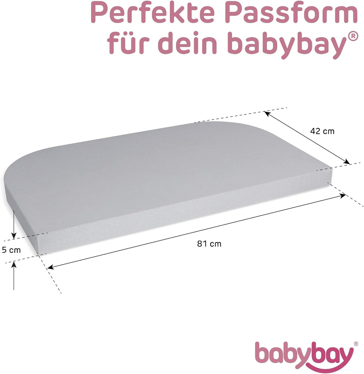 BABYBAY napínacia plachta pre Original 81x42 cm