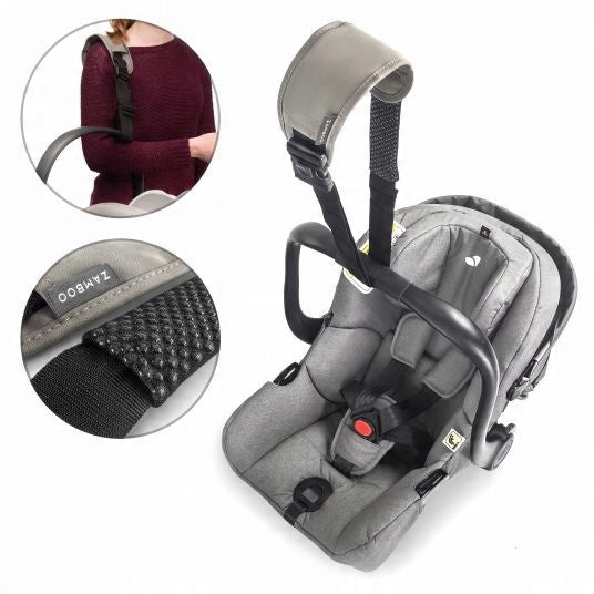 ZAMBOO ramenný popruh na prenášanie autosedačky 72-143 cm