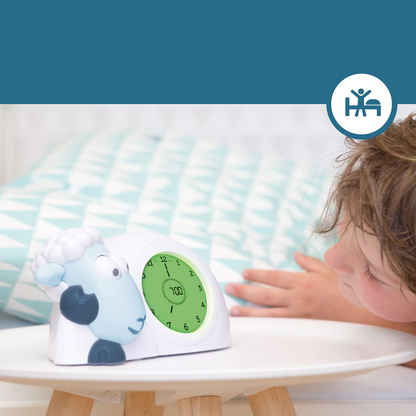ZAZU Sam the Sheep sleep trainer, clock, and night lamp