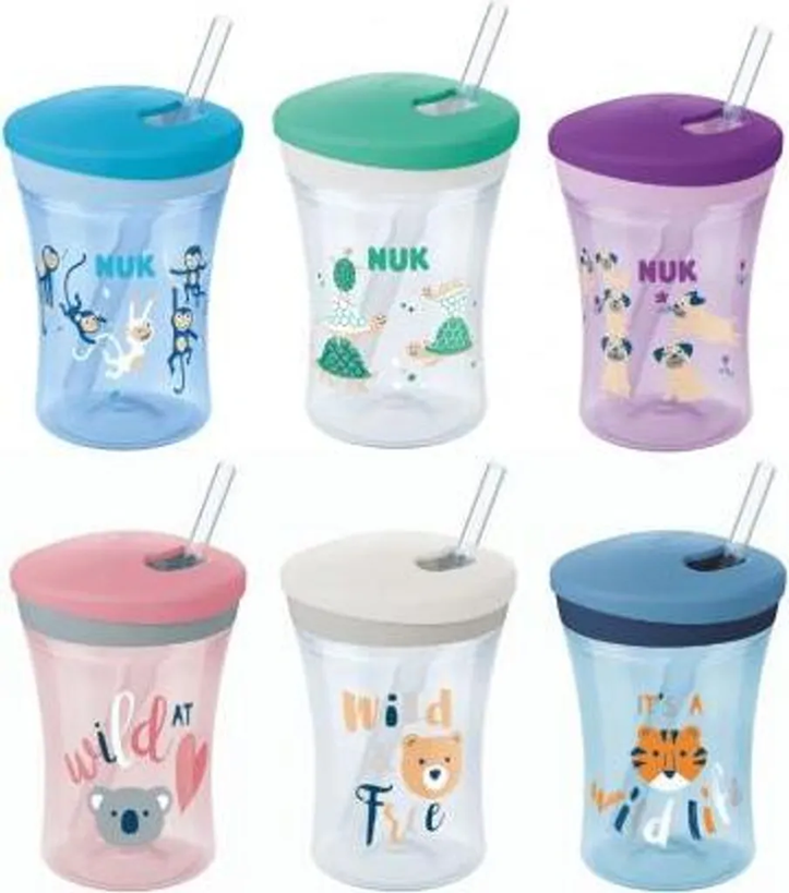 NUK сламка и мундщук за чаша ACTION CUP
