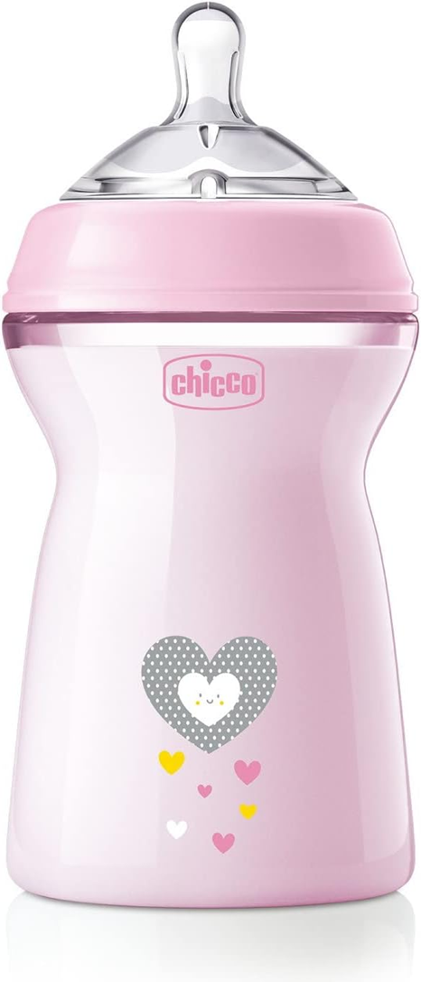 CHICCO NaturalFeeling fľaša 330 ml 6 m+, rýchly prietok