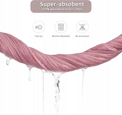 LULU MOON mušelínové podbradníky typu bandana na patentky 0–36 mesiacov x8